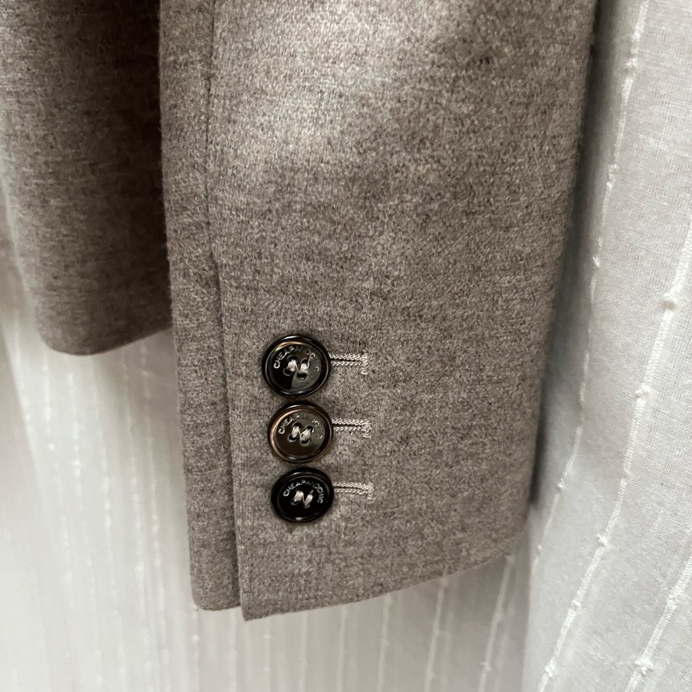 Moschino Beige Blazer with Floral Embroidery size 8 - Picture 11 of 11